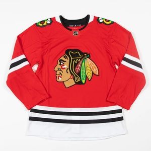 Authentic Chicago Blackhawks jersey size Large